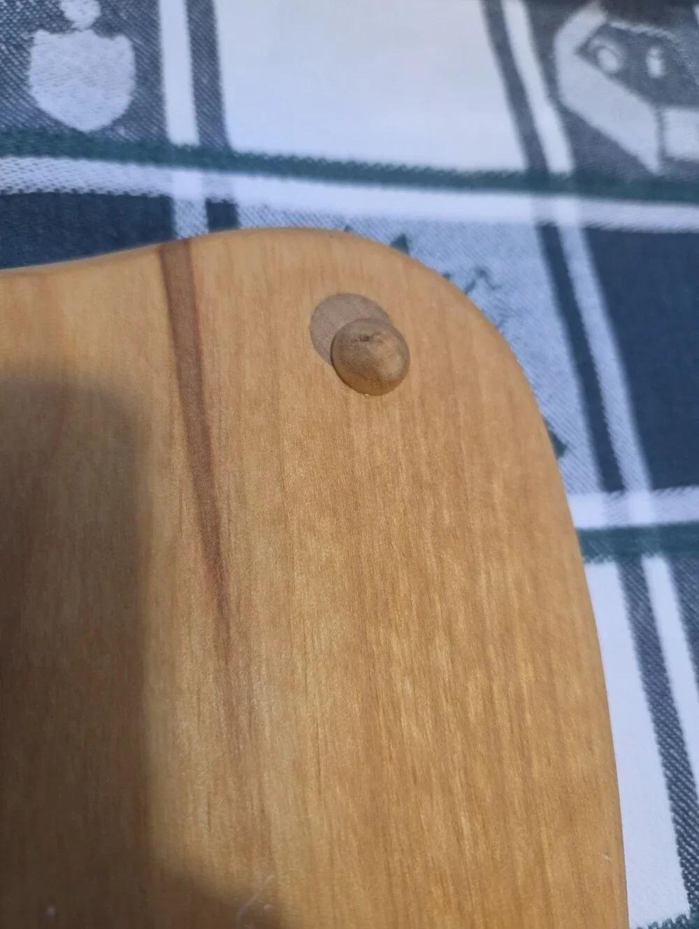 Vintage Wooden Apple Cutting Board Set of 2